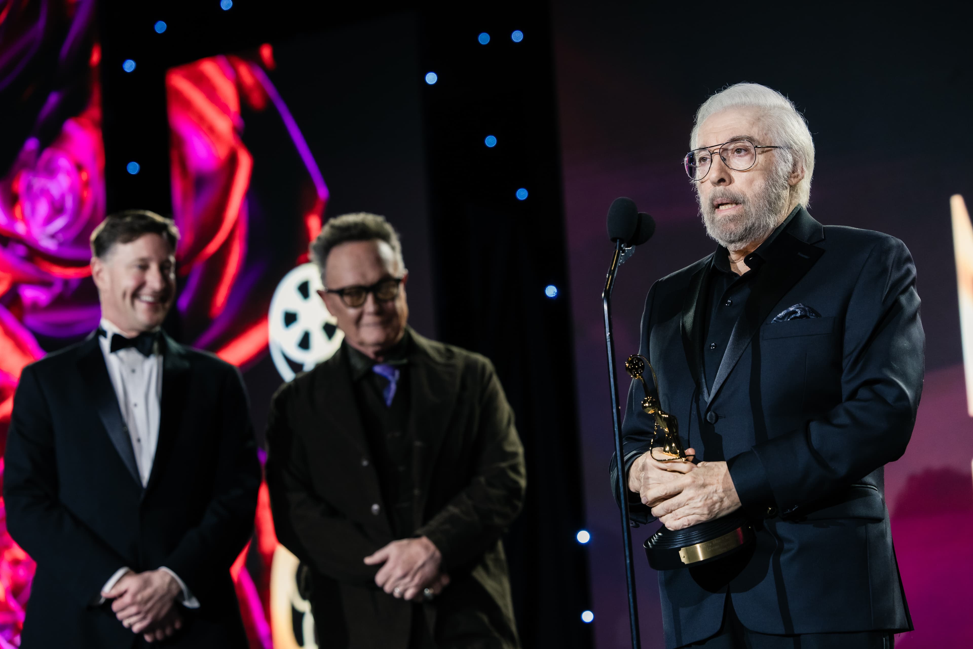 David Hussey, Robert Patrick, and Greg Nelson at the MUAHS Awards.