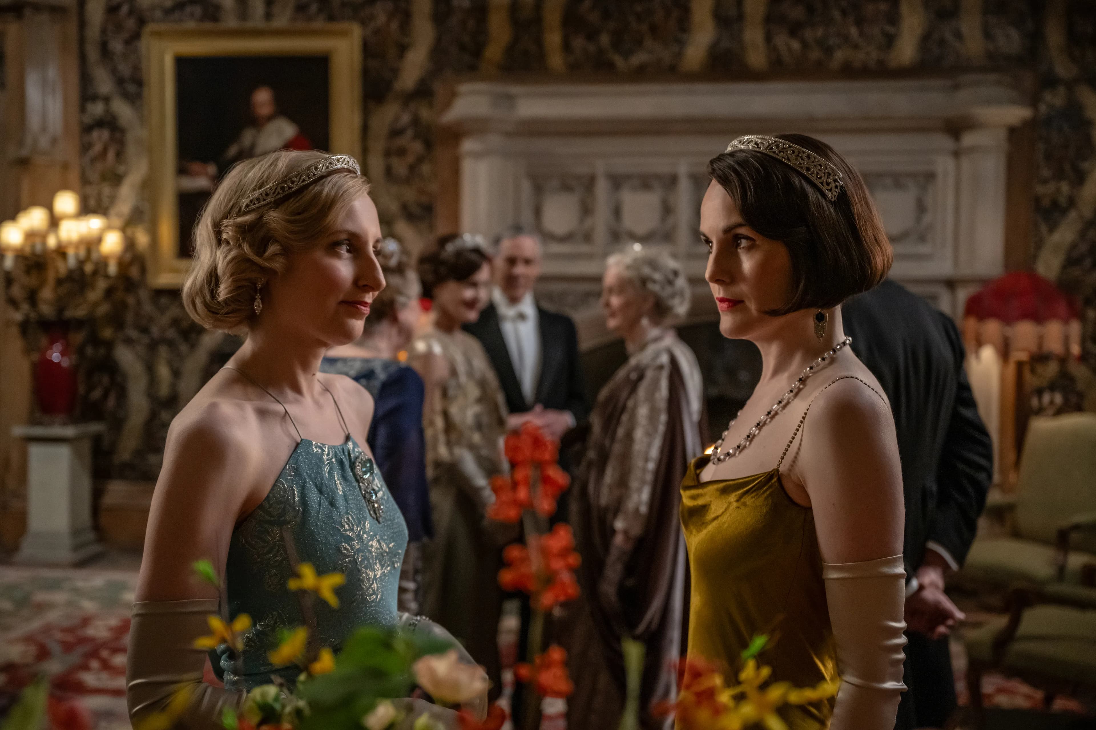 The rooms of Highclere Castle are on full display once again in "Downton Abbey: The Grand Finale."