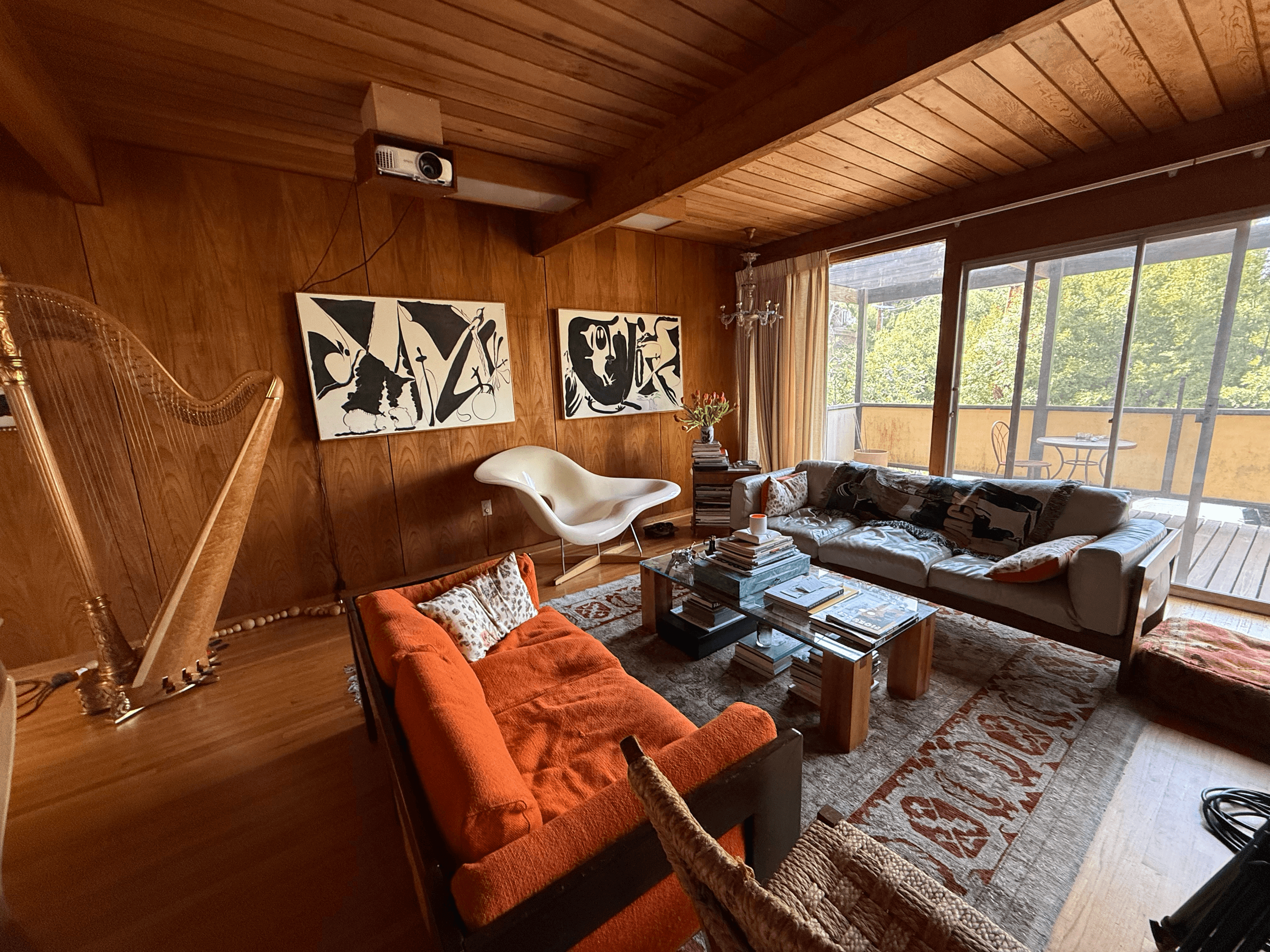 Natasha Newman-Thomas' living room.