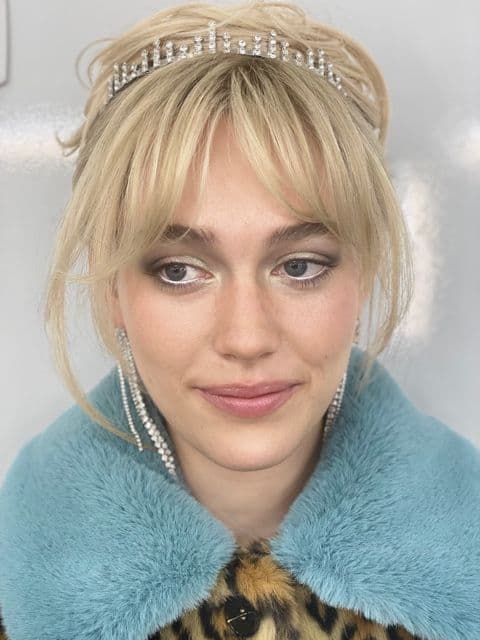 Joan Chell's 'Paradise' makeup look for Cherry.