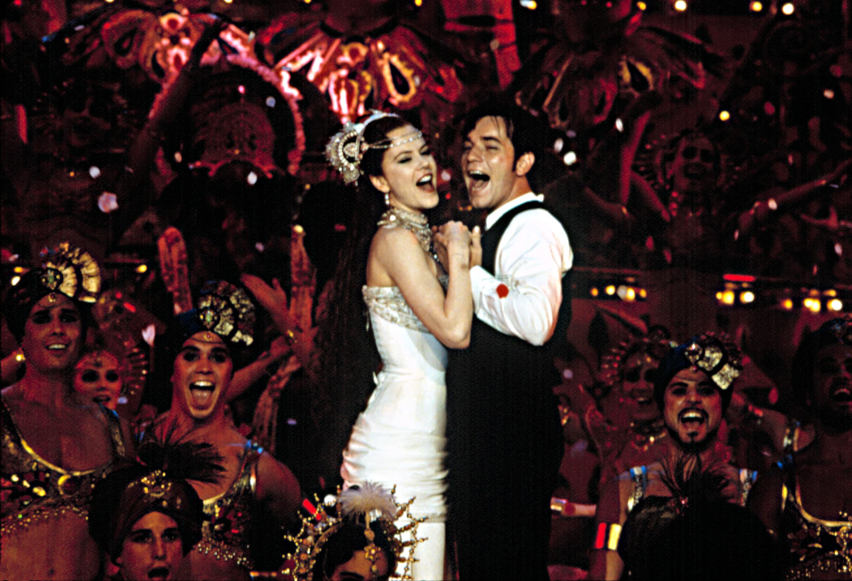 Nicole Kidman and Ewan McGregor in "Moulin Rouge."