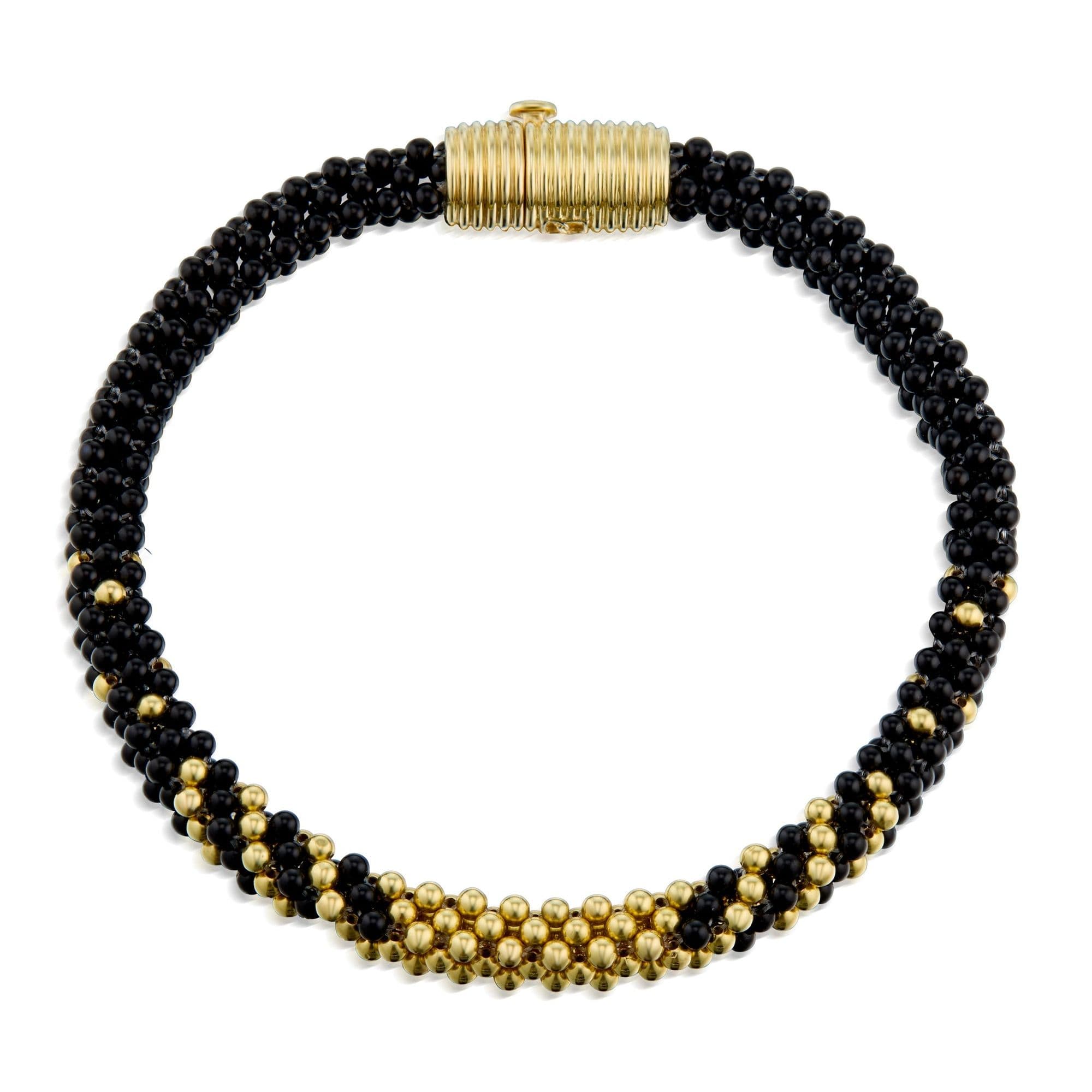 Didris Onyx & Gold Bracelet