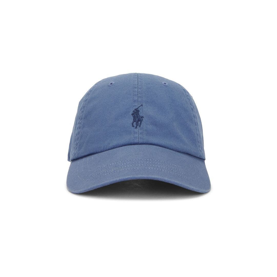Navy blue Polo Ralph Lauren chino cap with logo