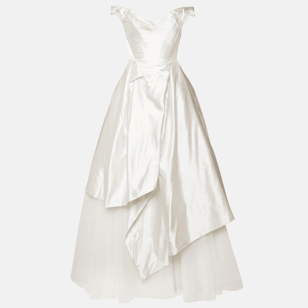  Vivienne Westwood Bridal Nebula silk gown