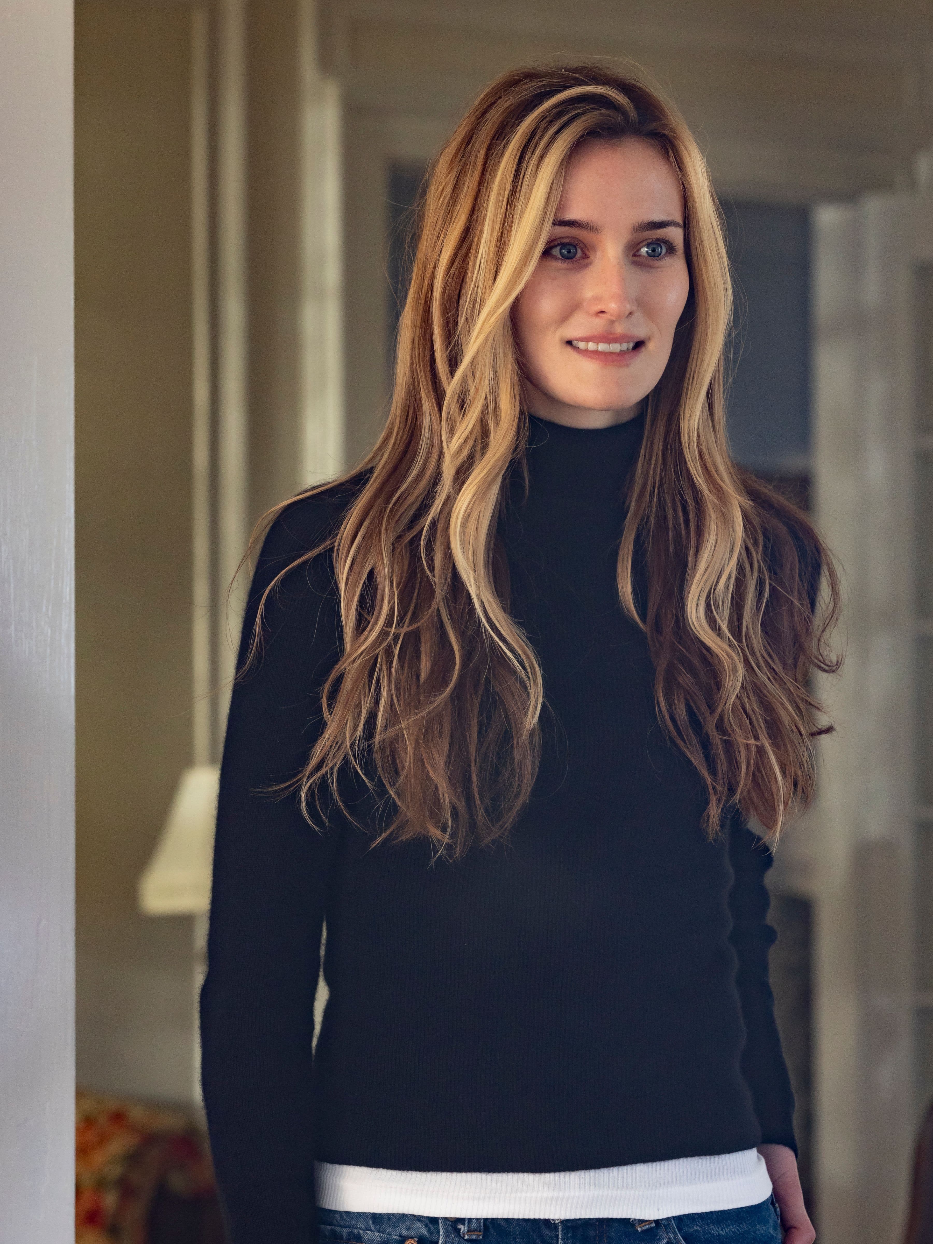 Sarah Pidgeon as Carolyn Bessette-Kennedy in "Love Story."