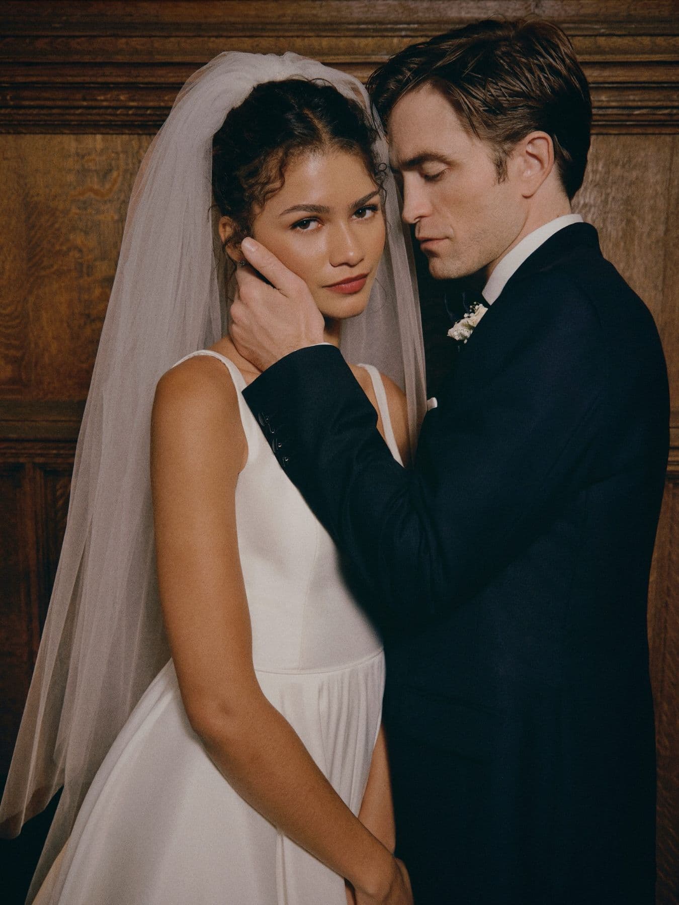 Zendaya and Robert Pattinson in "The Drama."