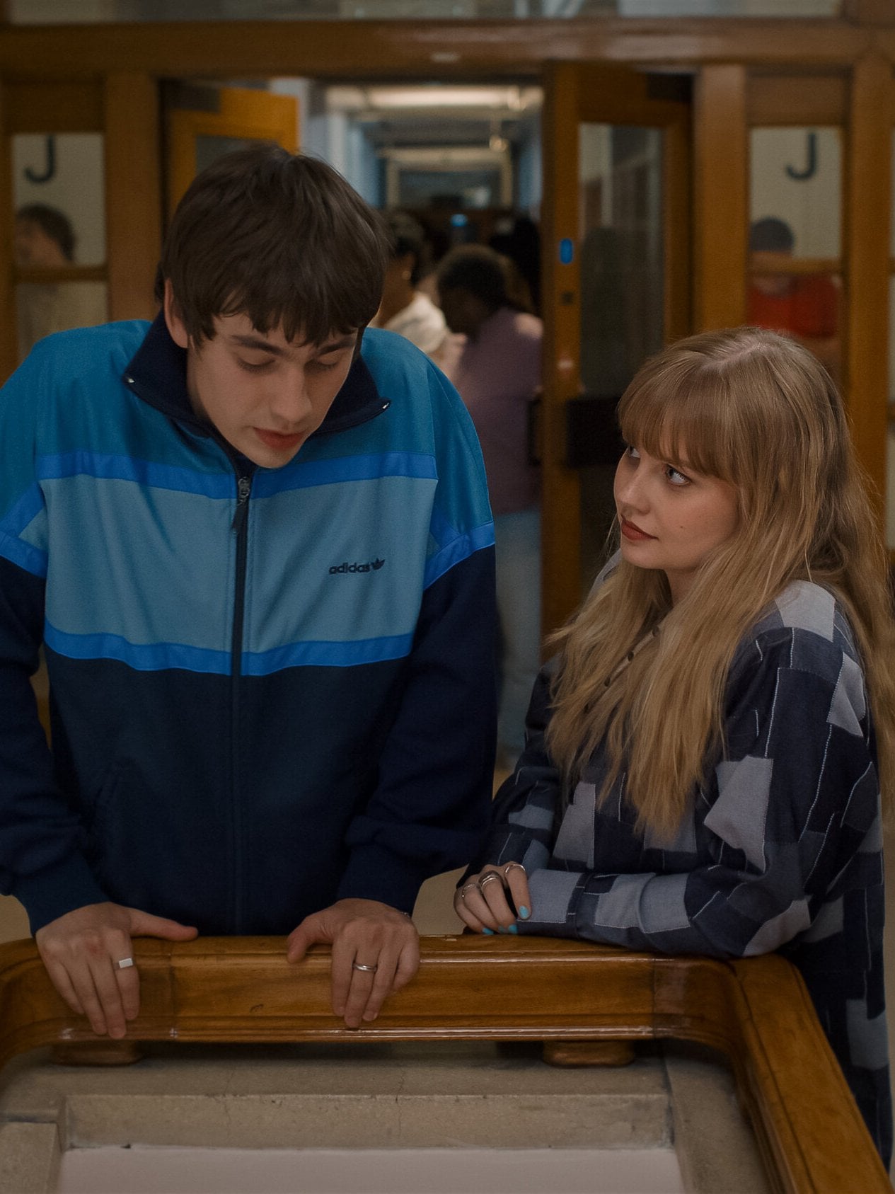 Spike Fearn and Angourie Rice in "Finding Emily."