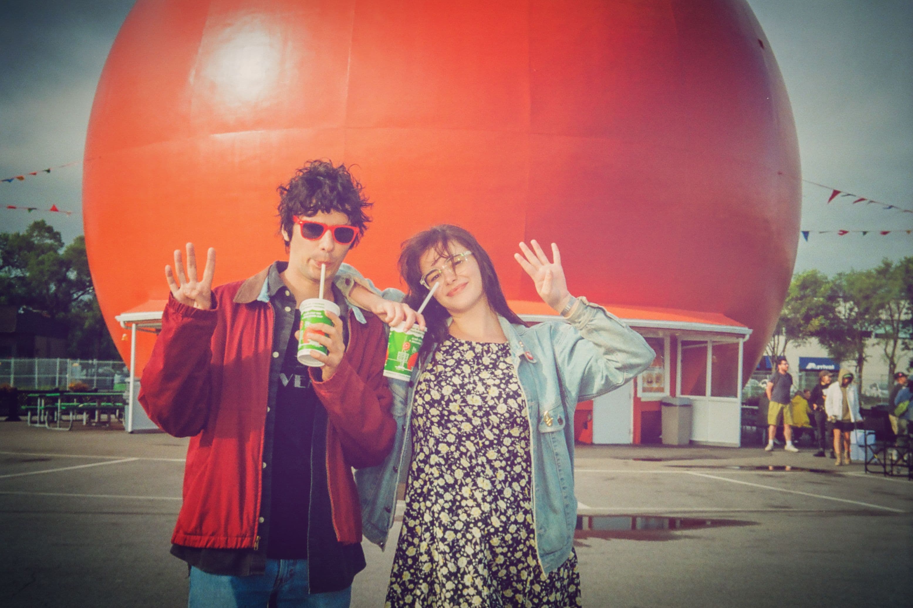 Devon Bostick and Barbie Ferreira in "Mile End Kicks."
