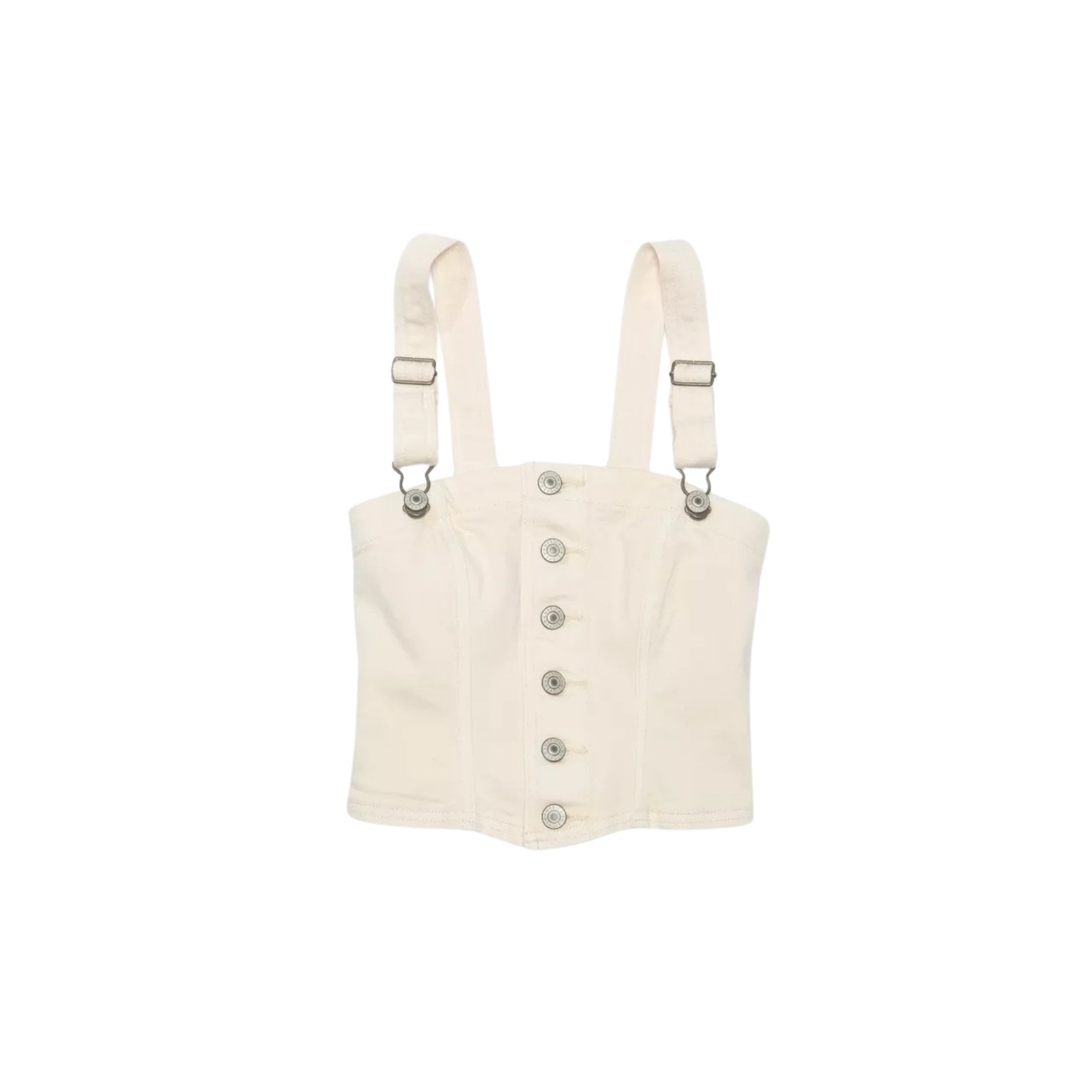 AE Cropped Denim Tank Top