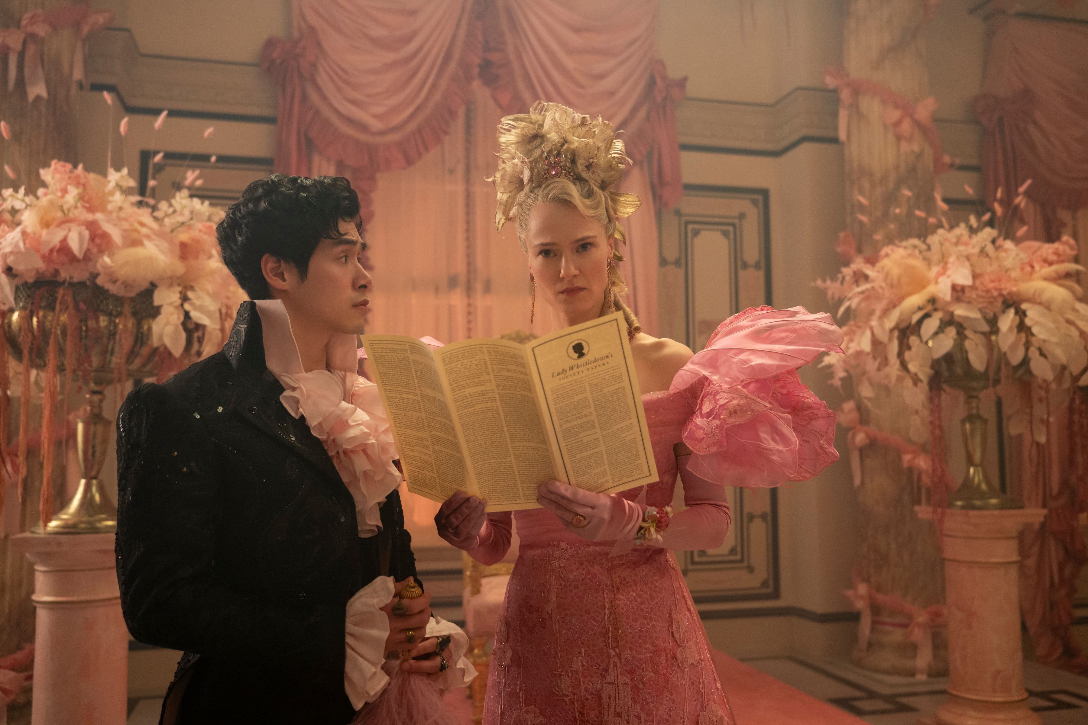 "She's very pink," Phillip Corps says of Cressida's floral palette.