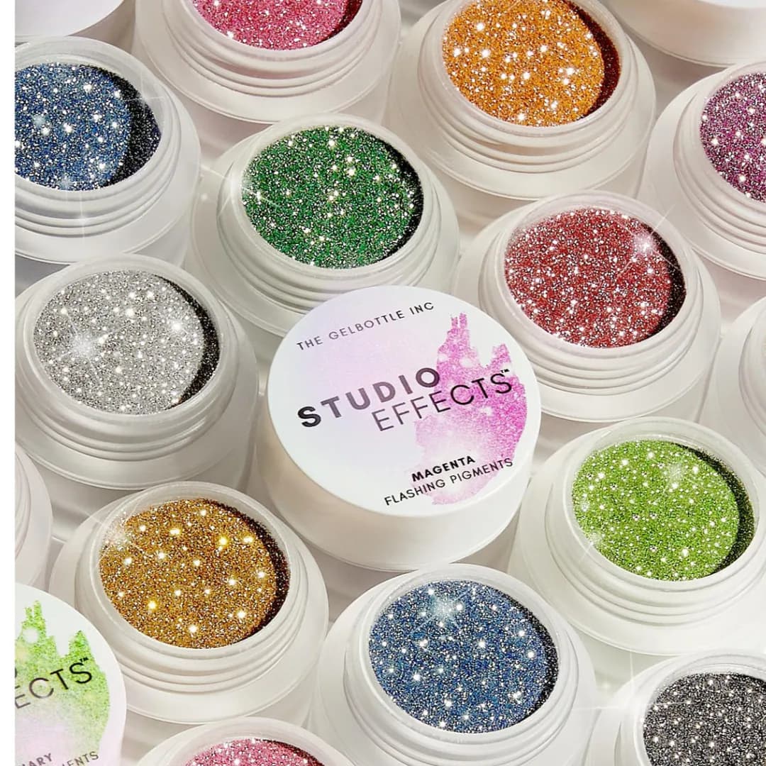 The Gel Bottle Inc Flash Pigments Collection