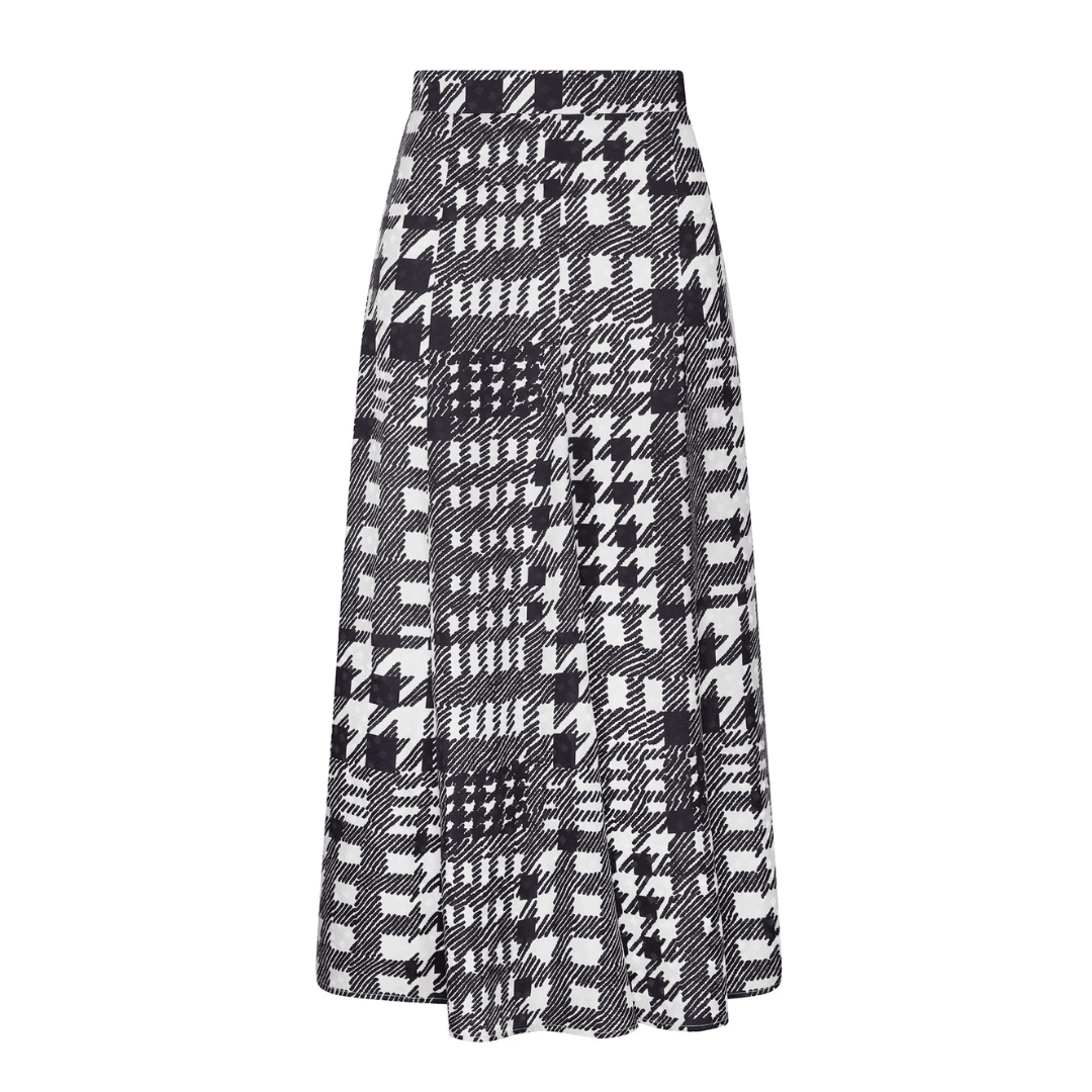 Libertine Houndstooth Skirt