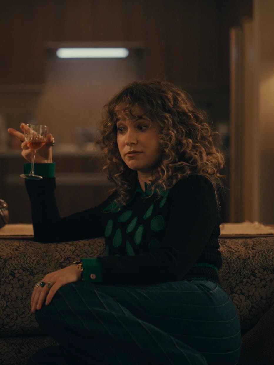 Emilia Clarke and Haley Lu Richardson in "Ponies."