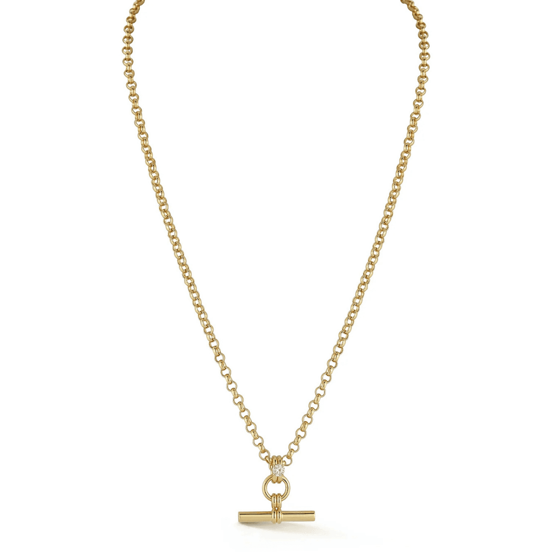 Jemma Wynne Diamond Toggle Necklace