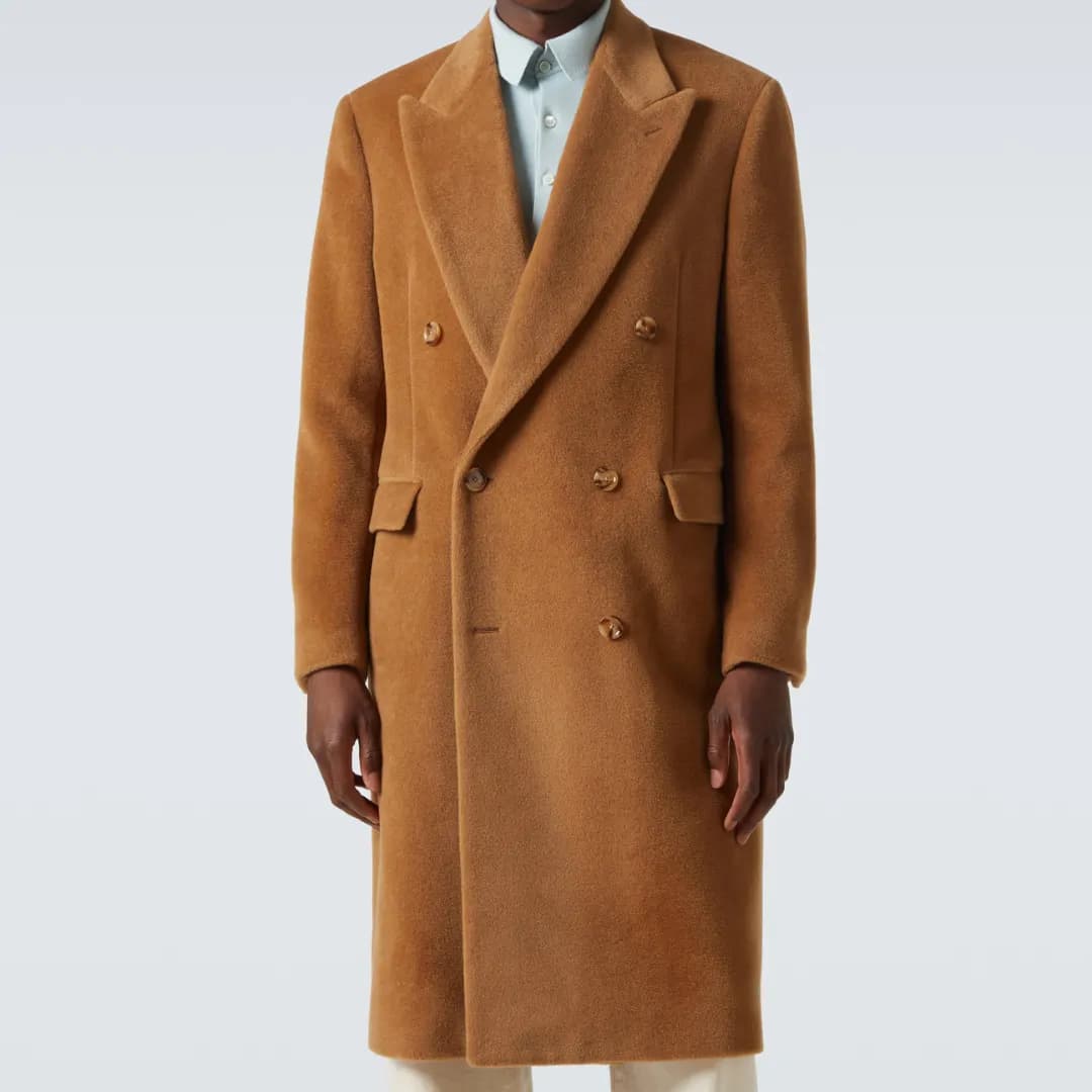Lardini Virgin Wool Overcoat