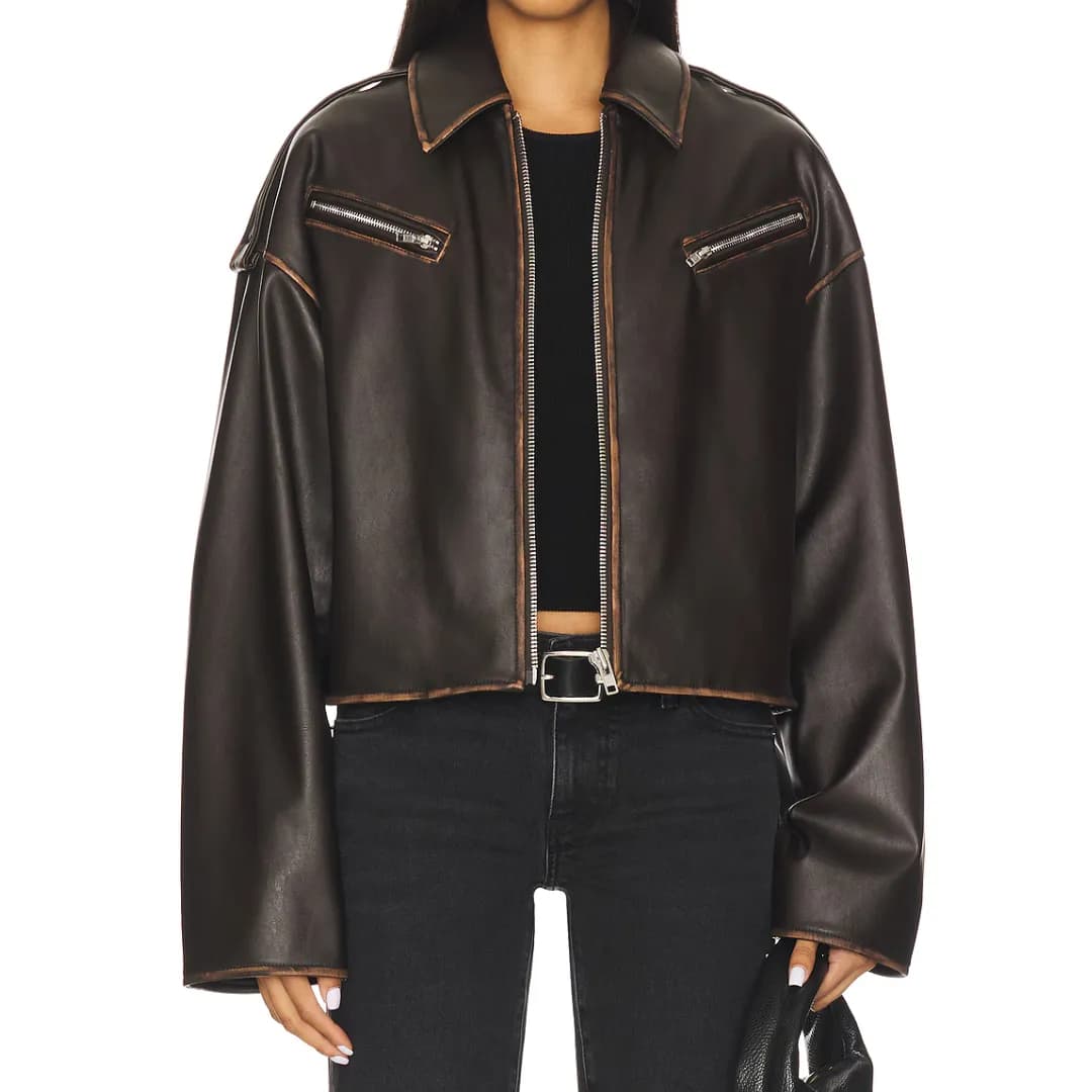 Lovers and Friends Faux Leather Jacket