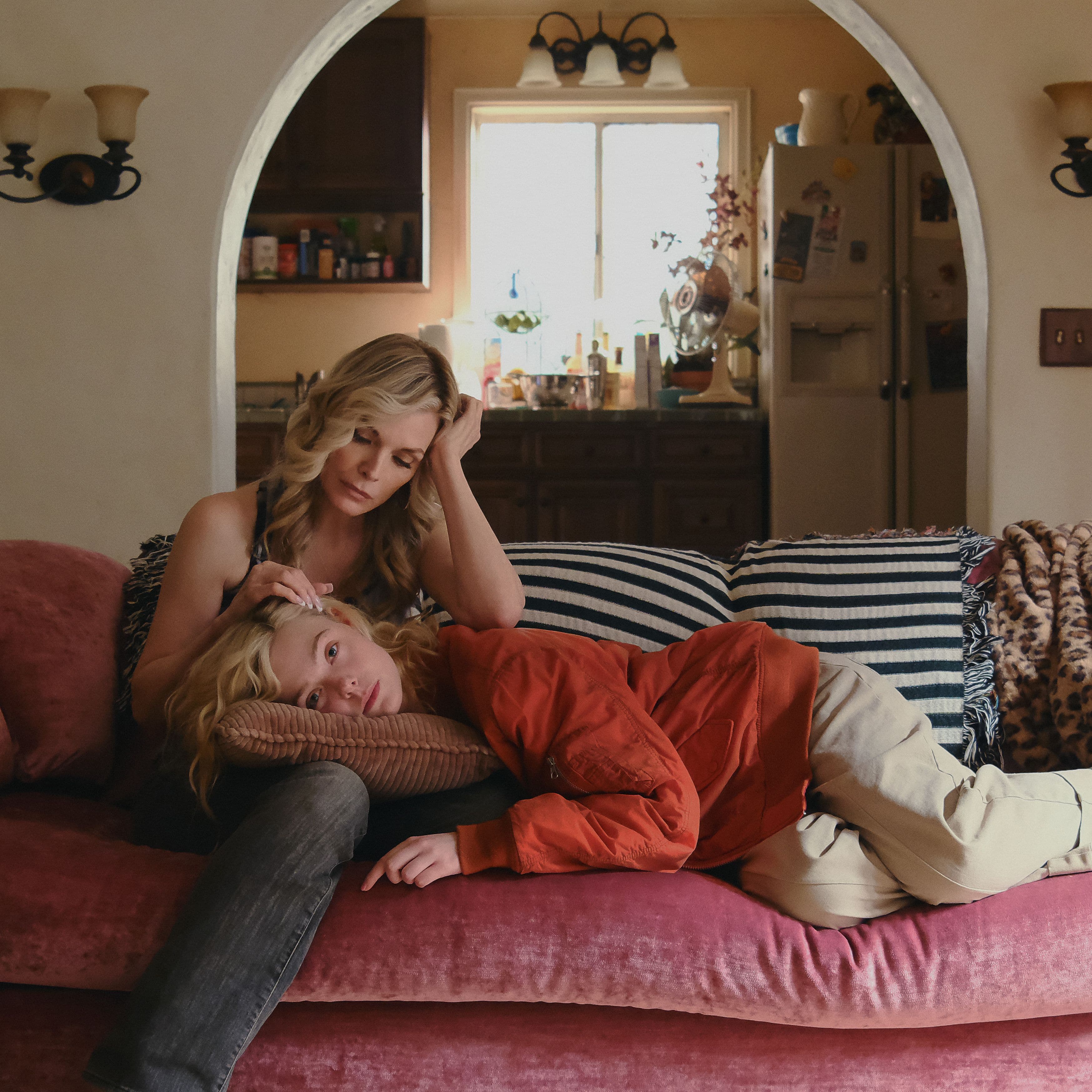 Michelle Pfeiffer and Elle Fanning in "Margo’s Got Money Troubles".