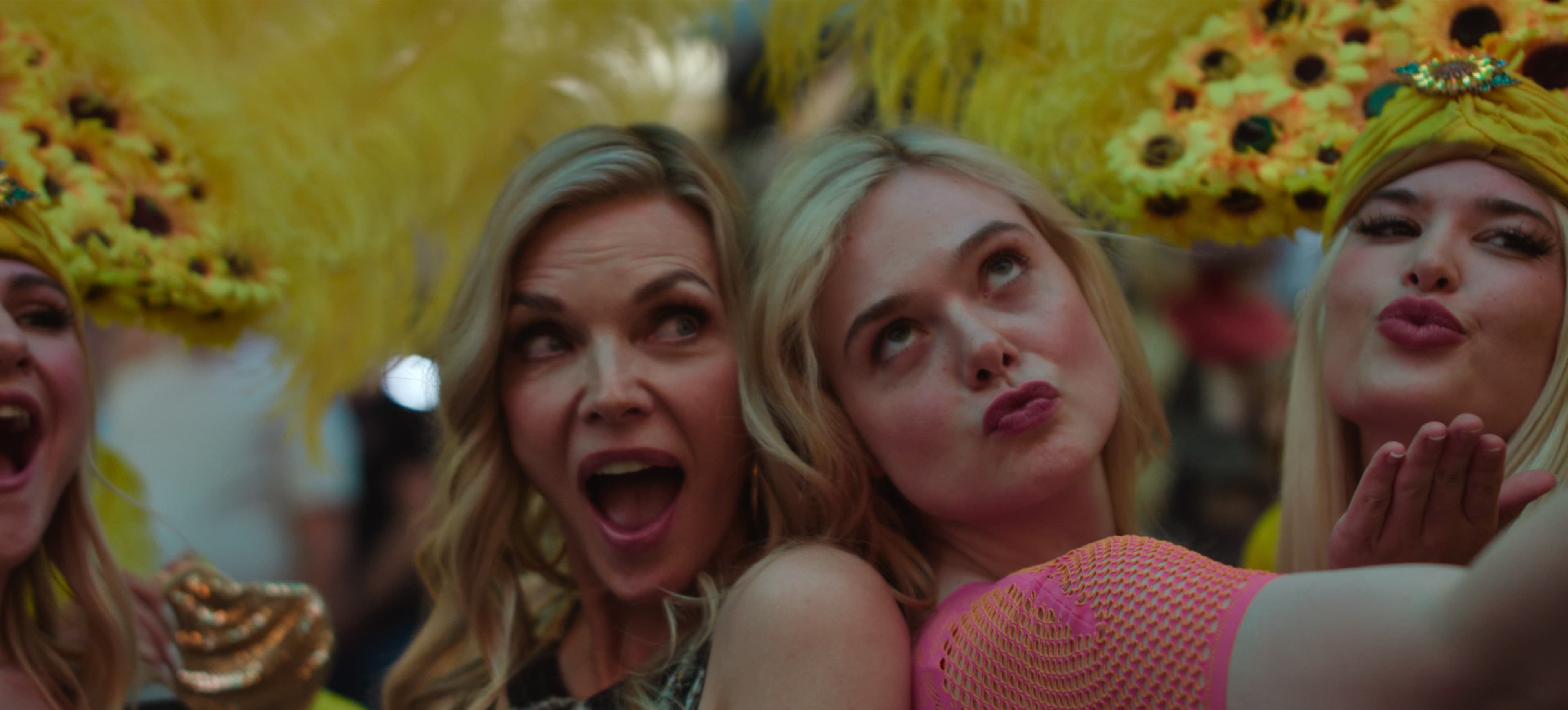 Michelle Pfeiffer and Elle Fanning in "Margo’s Got Money Troubles."