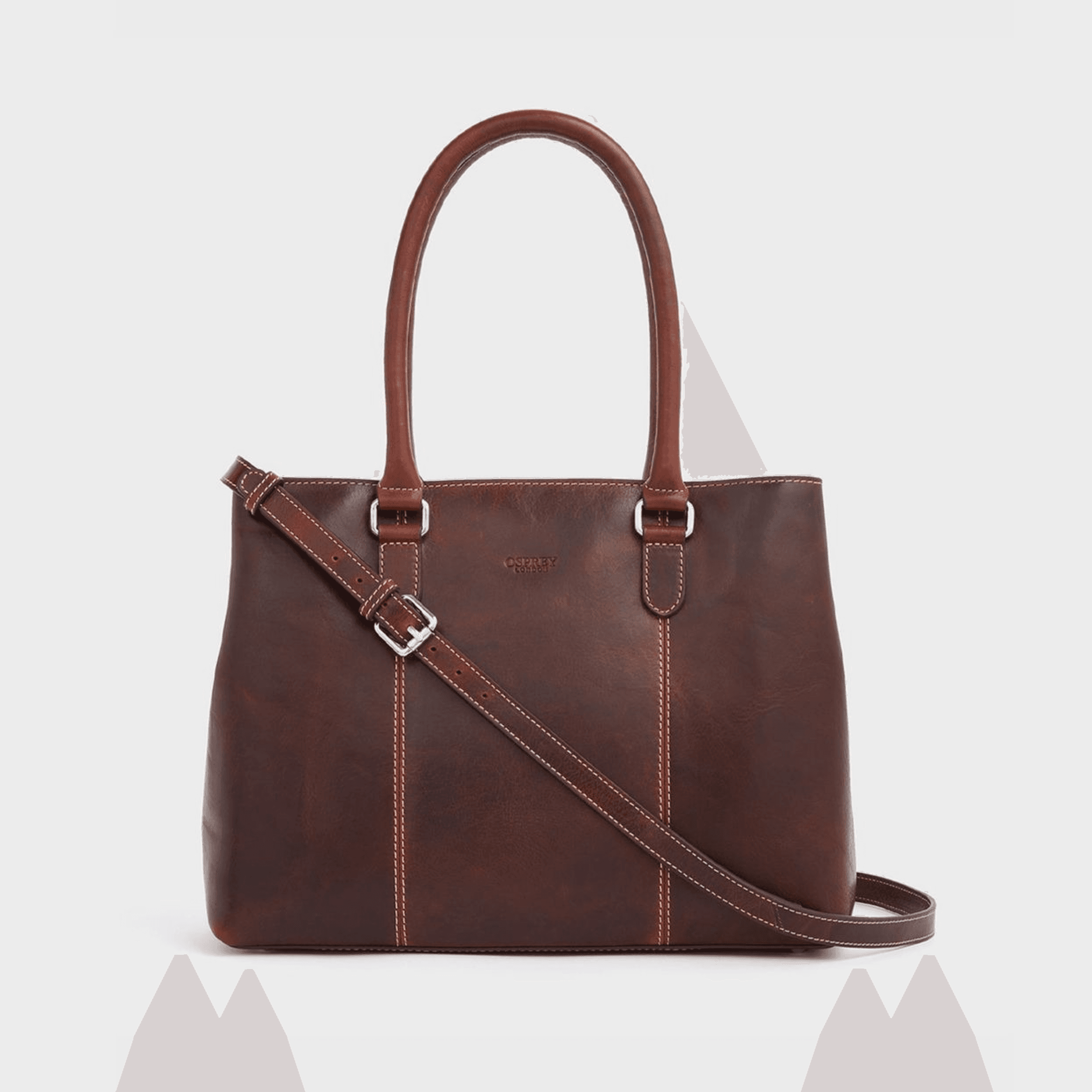 Osprey The Madden Leather Shoulder in Chestnut