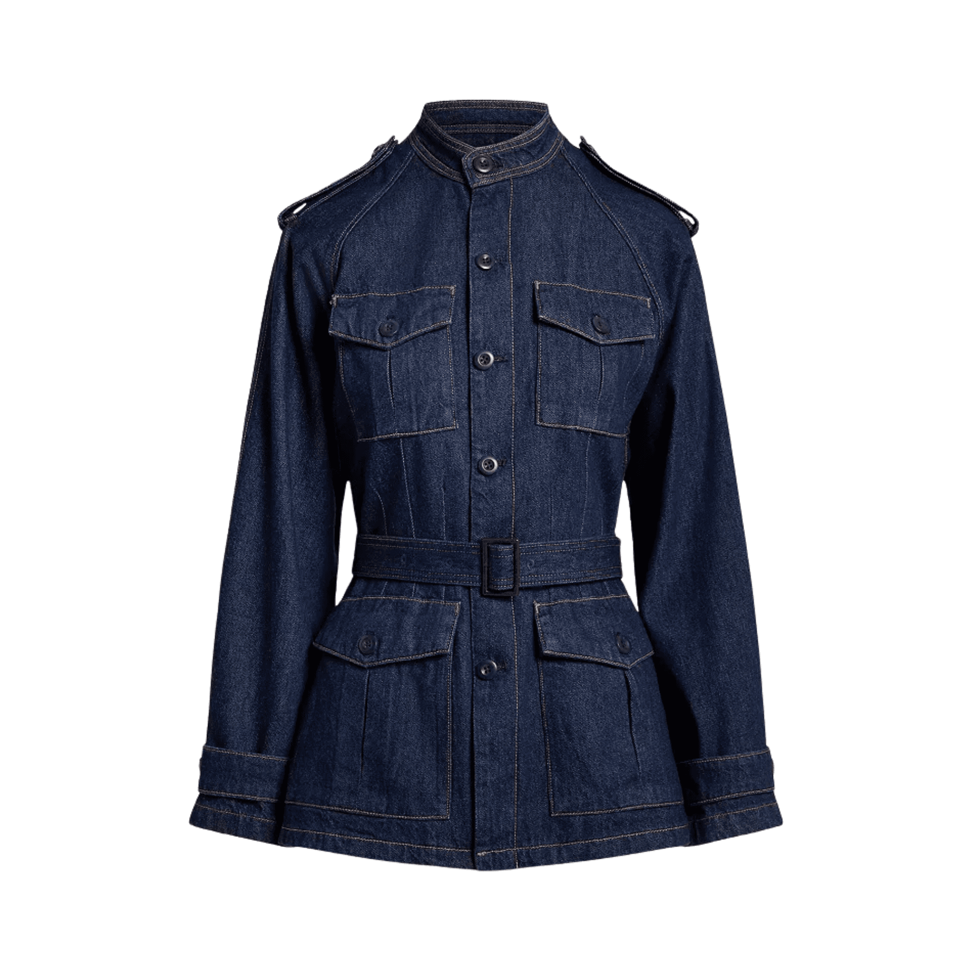 Polo Ralph Lauren Belted Denim Utility Jacket