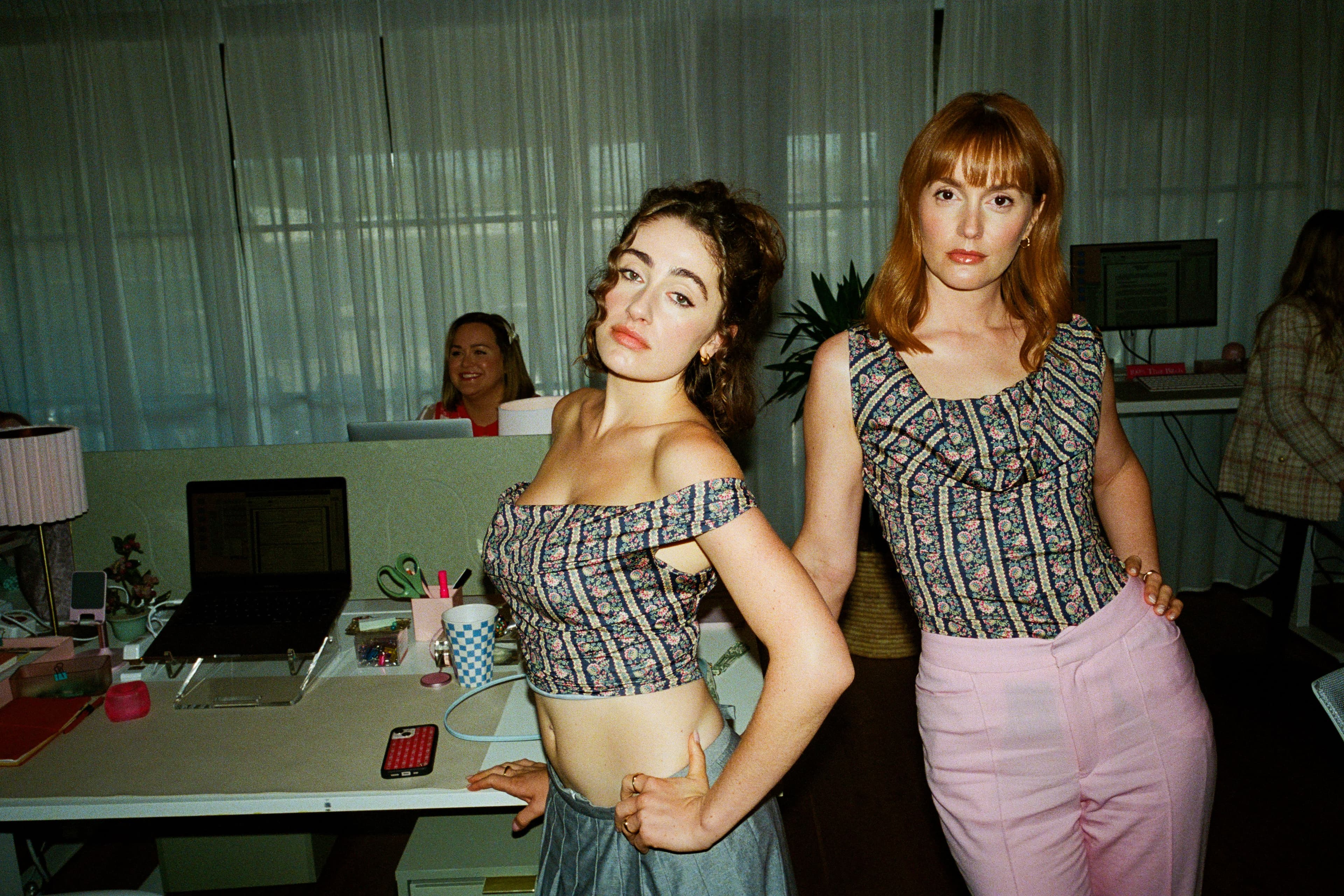 Rachel Sennott and Leighton Meester in "I Love LA."