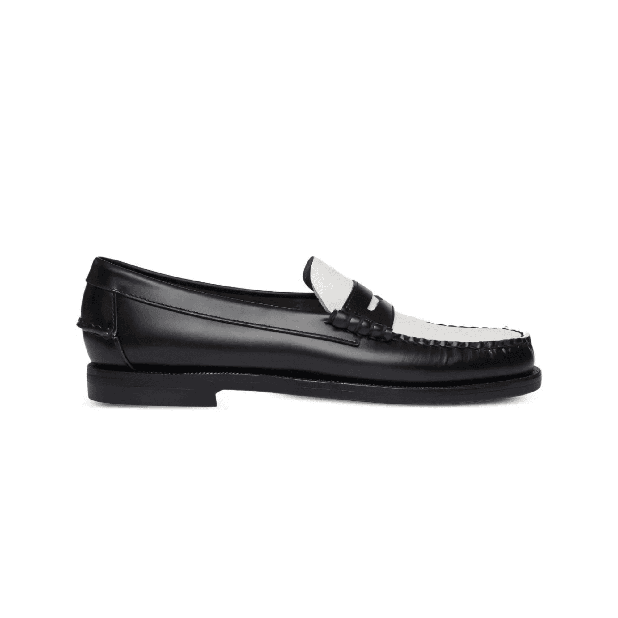 Sebago Classic Dan two-tone leather loafers