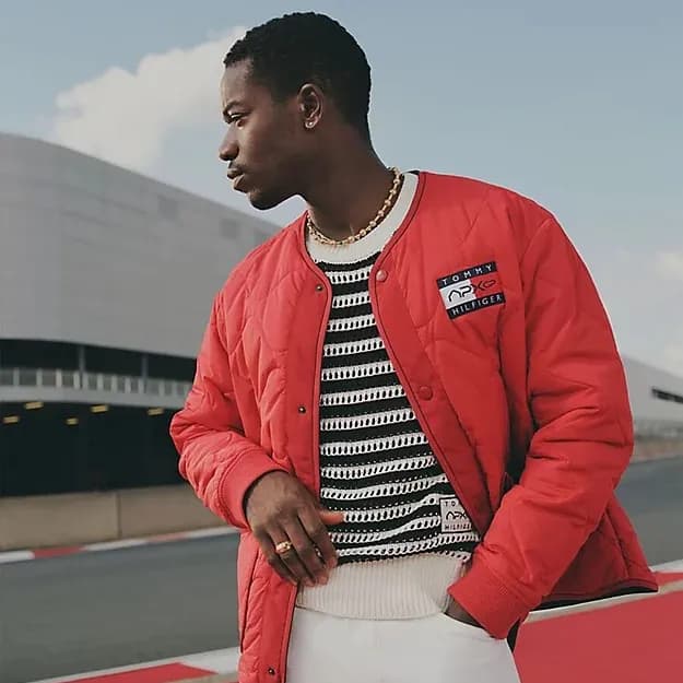 Tommy Hilfiger APXGP Collection Quilted Reversible Liner Jacket