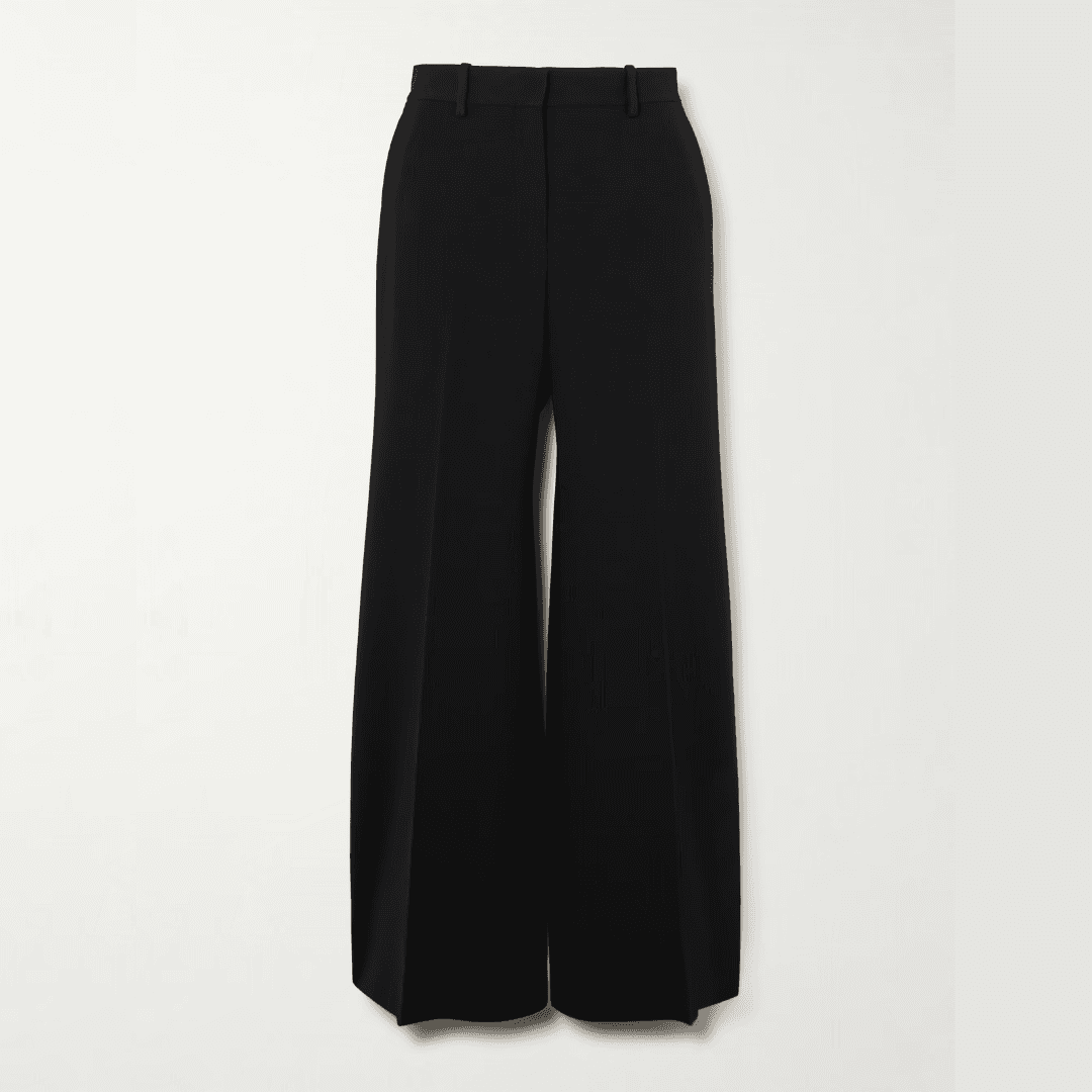 Theory Crepe wide leg pants