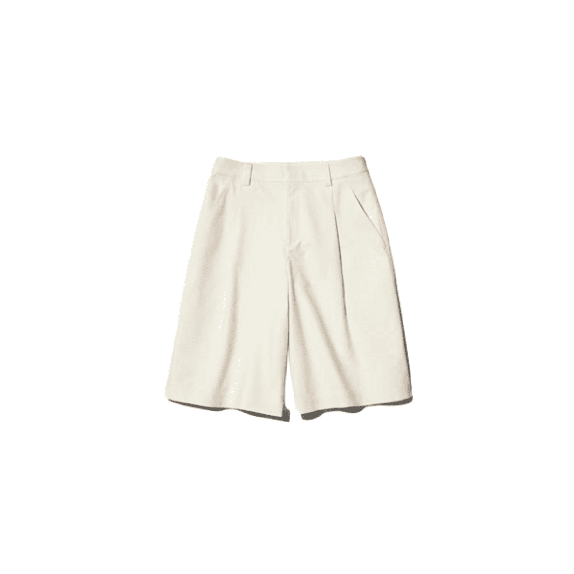 Uniqlo JERSEY PLEATED LONG SHORTS