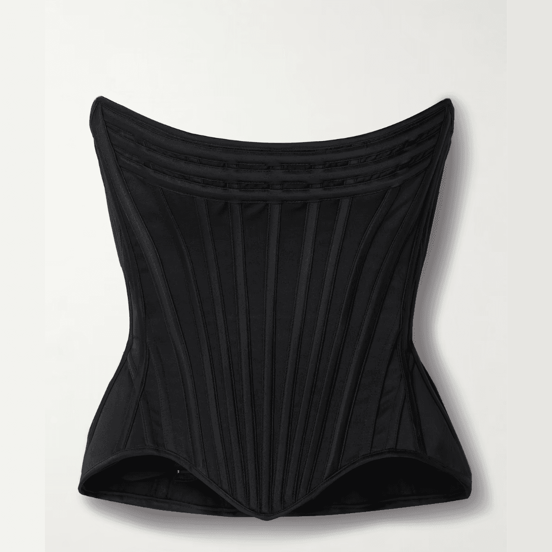Wiederhoeft strapless bustier top
