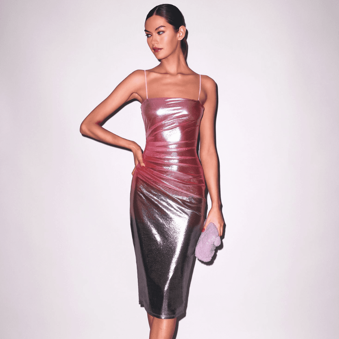 fleur du mal Ombre Shine Dress