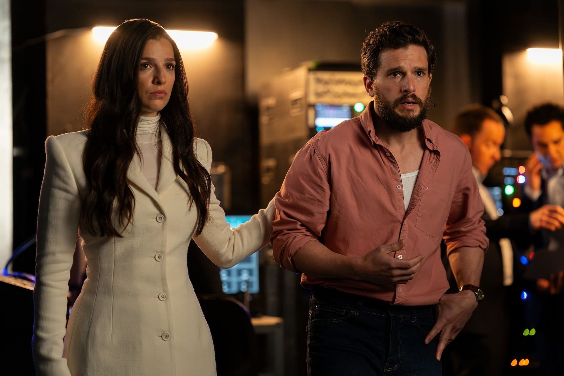 Marisa Abela and Kit Harington in season four of "Industry".